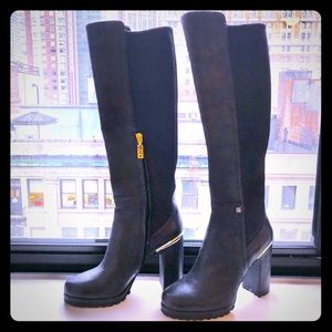 SALE NWOT DKNY knee High Black Boots